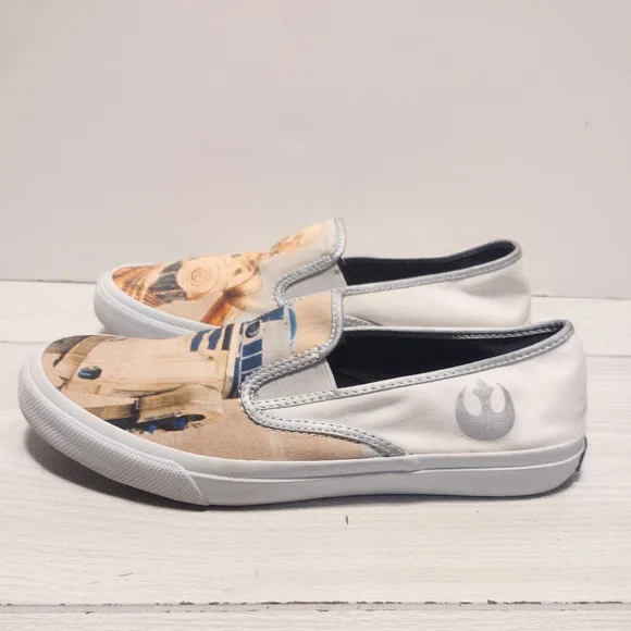Vans Shoes Star Wars X Sperry Top Spider Slip On Shoes Mens Sz